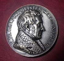 Historische Post Medallien Carl Ferdinand Friedrich von Nagler 1835……