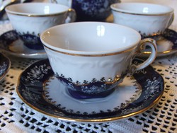 Zsolnay pompadour coffee cup + saucer