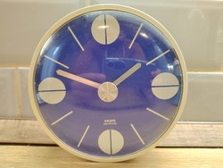 Krups vintage wall clock clock 1971 retro