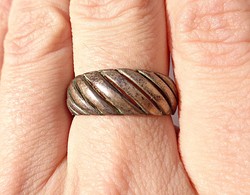 Áttört mintás 900-as ezüst gyűrű