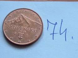 Slovakia 2 euro cents 2018 mk mk kremnica, high tatras 74.
