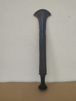 Antik afrikai maszáj vas fegyver kard kés 4816