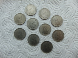 10 darab 5 forint 1967 LOT !