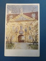 Postcard of the Budapest Budavár Armory