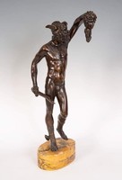 Cellini műve után - Bronz "Perseus a Medúza-fejjel"