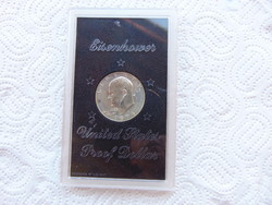 USA ezüst 1 dollár 1974 dísztokban