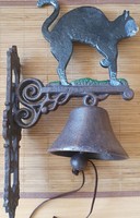 Cast iron cat bell xl