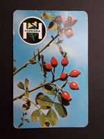 Old Card Calendar 1988 - Herbarium National Herbal Joint Venture - Retro Calendar