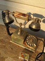 Elegáns Nosztalgia telefon - Márvány - Vintage