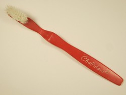 Retro toothbrush - chelident - dentist recommended - 1970s
