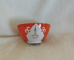 Retro, aranyozott Moszkvai olimpiai csésze 1980