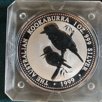 5 db 1oz/0,999 ezüst érme Kookaburra