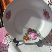 Régi- cseh - Virágos  tányér