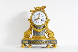 Gilded Bronze French Mantel Clock, 19th Century