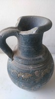 Museum late Roman ceramic decorated jug from Austria!