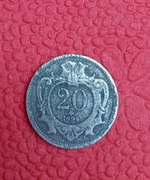 20 Haller from 1894, the age of the Austro-Hungarian monarchy