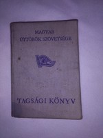 Úttörő tagsági könyv, igazolvány - 1978