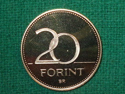20 Forint 2020! Mirror beat! Pp! It was not in circulation! It's bright!