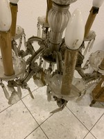 6-arm working lead crystal chandelier