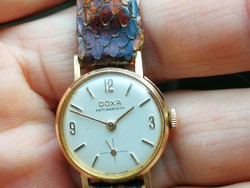 Doxa 14k gold women's watch