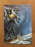 Christmas postcard, sheet