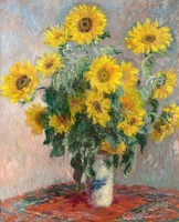 Claude monet - sunflowers - reprint