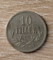 10 Fillér 1915 K.B.