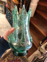 Glass vase, 20 cm high, in perfect condition. Rarity