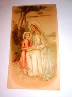 Régi  imalap, imakönyvbe, Szűz Mária a kis Jézussal        99.