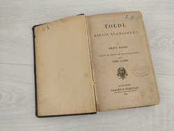 Old book - János Arany: told 1882 franklin company