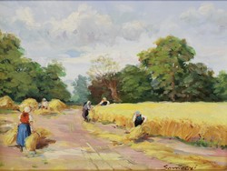 The work of Kálmán Somogyi from the harvesters