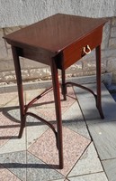 Thonet, laptop, sewing, drawer table desk, beautiful condition, pedestal!? Art deco Art Nouveau.Tonette