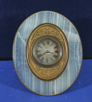 Table clock, onyx, howel & james, london, late 19th century