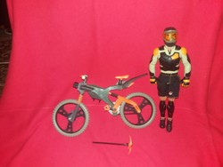 1998 Action Man HASBRO katona harcos akció Super Moutain bike figura készlet