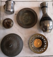 Old metal objects 6 pcs