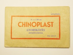Retro chinoplast quick release paper sachet bag - biogal pharmaceutical factory in Debrecen - 1970s