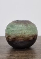 Marked handicraft ceramic vase - a modern piece from the 70's