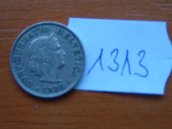 Switzerland 5 rappen 1926 / b mintmark (bern), copper-nickel # 1313