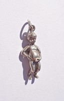 Brussels little peeing boy with silver pendant