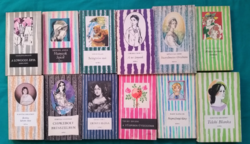 Striped books, pieces of youth novels