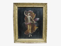 Ancient - Female Figure Allegory from 19th Century Austrian Painter