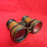 Old copper theater binoculars, binoculars.