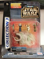 Action figure movie character star wars, battle pack, micro set