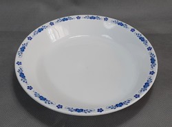 Régi Alföldi kék virágos főzelékes vagy pörköltös tányér