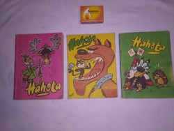 HAHOTA - három darab képregény együtt - 12, 25, 35 szám - 1983, 1986, 1989