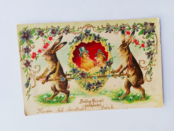 1903-as rendkívül ritka, extra gyűjtői, dombornyomott húsvéti üdvözlőlap.   119.