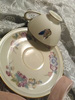 Tavaszi zsongás - picur porcelán kávés