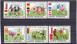 Romania commemorative stamps 1986