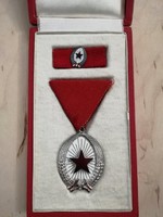 A Magyar Munka Érdemrend kitüntetés - ezüst fokozat