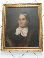 Portré--olajfestmény